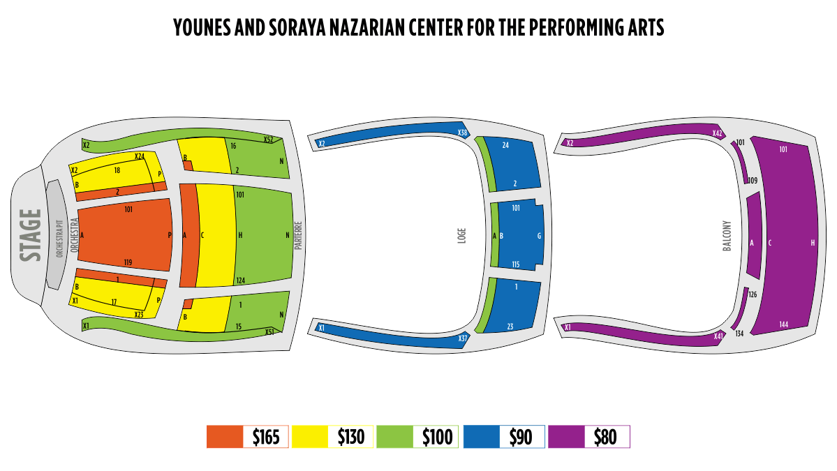 Soraya Seating Chart