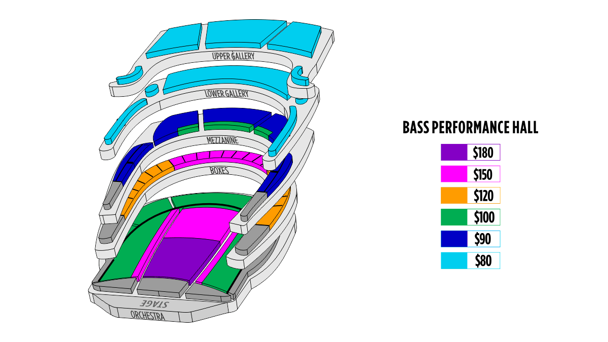 Bass Hall Seating Chart Parterre