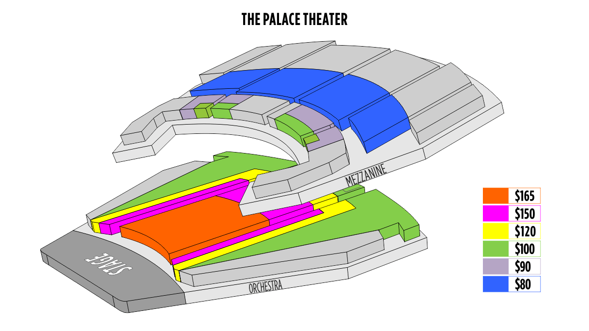 Palace Theater Stamford Ct Seating Chart
